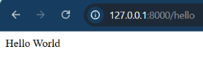 Output Hello World