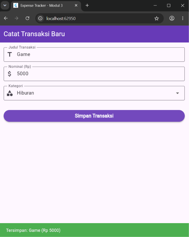 Output Praktikum 3